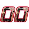 labelbike 2 Adesivi Moto Numeri Personalizzati Numero Custom '0'
