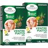 L'Angelica, Bipacco Integratore Sgonfiante Ventre Piatto Plus, Con Anice Verde, Finocchio e Carvi, Vegano, Senza Lattosio, 2 Confezioni da 40 Capsule