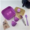Dashos Accessori per friggitrice ad Aria (7 Pezzi), Compatibile con COSORI Dual Blaze,Princess 8 L, COSORI TURBOBLAZE Include Stampo in Silicone da 22 cm. Senza BPA. Libro in Spagnolo.