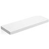 vetrine in rete Vetrineinrete® Mensola da Parete Bianca con reggimensola a Scomparsa Kit Montaggio Incluso scaffale in Legno MDF Laccato Bianco Opaco Fissaggio a Muro Varie Dimensioni (60 x 25 cm) G64