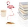 GmeDhc Statuetta Fenicottero, fenicotteri in resina, ornamenti di fenicotteri per la casa, Flamingo Ornaments Arte Decorazione Casa Ornamento Fenicottero Decorazione Figura Scrivania Regalo per Amici