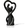 ARJDXDP Statua Amanti, Statua Coppia Che si Abbraccia, Statue Decorative, Statuette Decorative Casa, Ufficio Camera da letto Decorazione, Scultura Astratta in Porcellana, Idea Regalo