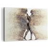 ARTTOR Quadro su Tela 100x70cm Stampe da Parete polvere donna uomo amore Grandi Decorazione Murale Camera da Letto Cucina 1 pezzo Quadri Moderni Soggiorno Grafica Immagini Wall Art Canvas AA100x70-3102