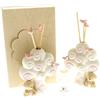 PuntoCasaStore 1 pz Wally profumatore diffusore Orsetto Rosa con Albero della Vita 11x7 cm 2ass. con Scatola bomboniera Idea Regalo