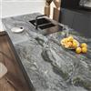 Yenhome Carta da Parati Effetto Marmo Grigio Scuro Dorato 40x300cm Pellicola Adesiva per Mobili Tavolo Grigio Oro Carta Autoadesiva Marmo per Piano Cucina Bagno Impermeabile Resistente All'Olio