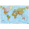 Freytag-Berndt wall-map: The World XXL, German, 1:20.000.000 Rolled (Map)