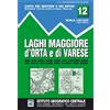 Carta n. 12 LAGO MAGGIORE, D'ORTA E VARESE (Tascabile)