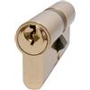 Yale B-ED3550-PB - Doppio cilindro europeo, 3 chiavi in dotazione, sicurezza standard, in scatola, adatto per tutti i tipi di porta, 35:10:50 (95 mm), finitura in ottone, oro