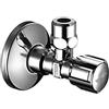 Schell 049070699, Valvola di regolazione ad angolo Comfort senza ASAG 1/2 x 3/8, cromata