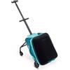 Micro Ride on Luggage Eazy Weekender | L'originale | Trolley da viaggio con ruote | Regolabile in altezza e pieghevole | Trolley per la spesa e bagaglio a mano conforme a IATA | Valigia e trolley in