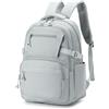 YOODI British Airways 40x30x15 Zaino da Viaggio Aereo Bagaglio a Mano Impermeabile Zaino Scuola Zaino Porta PC 14 Pollici Cabin Bag Travel Backpack per Donna Uomo Lavoro Università, Grigio