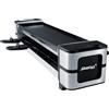 Steba RC 140 Raclette in ghisa - Piastra per griglia rivestita in ceramica senza PFAS, reversibile, 4 padelle antiaderenti, regolatore continuo, superficie grill 38,5 x 11 cm