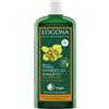 LOGONA Naturkosmetik Shampoo Reflex colore marrone-nero per capelli naturalmente lucidi, adatto per capelli castani e neri, shampoo per capelli colorati con formula vegana in nocciola biologica, 1 x