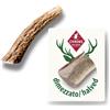 ChronoBalance-XS Corno di Cervo per Cani, Confezione da 1, Dimezzato, 100% Naturale, Osso di Cervo, Cura Dentale, Giocattolo per Cani, Senza Sostanze Chimiche, Lunga Durata