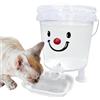 Generico Erogatore d'Acqua per Cani | Alimentatore E Abbeveratoio Visivo Antigoccia | Erogatore per Gatti Animali,Per Cuccioli, Gatti, Animali Domestici, Casa, Interno, Esterno,
