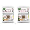Generico Nuovo Pura Natura - snack premietti per cani Tenerosi con maiale 200gr. Set n.2 pezzi