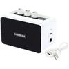 Woodbrass GE5 - Altoparlante collegato/amplificatore per chitarra elettrica 5 W compatto e ricaricabile - Clean/Overdrive, uscita cuffie, altoparlante collegato senza fili, formato nomade, 7 ore di