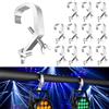 Czgor Dj Clamps per Luci, confezione da 12 pezzi, Dispositivo di sospensione con morsetto per illuminazione da palco Max.Load 90lb, in lega di alluminio, Utilizzato per luci Par, Luce Moving Head a fascio