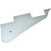 Dopro Metallo Alluminio Anodizzato LP Chitarra Elettrica Battipenna Scratch Plate per USA Les Paul Argento