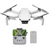 DJI Mini 4K, drone per adulti, fotocamera 4K HD, < 249 g, stabilizzatore 3 assi, trasmissione video 10 km, return automatico, resistenza al vento, 1 batteria per tempo di volo 31', volo intelligente