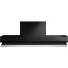 Falmec Virgola Touch Comfort - Cappa piatta da 75 cm, colore: nero