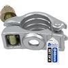 GeZu Impex Mezza Accoppiatore 48 x 48 mm Set di 8 | Elettroplaccati Morsetti per Tubi di Costruzione in Acciaio per Impalcature Raccordo di Fissaggio per Giunti di Ponteggio