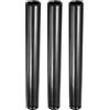 sourcing map 3 chiavi a bussola a 6 punti da 1/2, attacco metrico da 27 mm, 300 mm, extra lunghe, in acciaio 45# trattato termicamente, per riparazione di dadi esagonali e bulloni, colore nero
