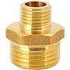 XUXPFJ M22 M24 M26 M27 M28 M30 M35 1/2 3/4 1 BSP Raccordo for tubo con filettatura maschio Riduttore(M28x1.5-BSP1I2)