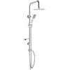 Damast - Colonna Doccia Quadra Senza Miscelatore Smart Relax Q 12445 - RUB6393 - Cromo