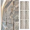 Generic Pannelli da parete 3D, pannelli da parete in finta pietra PU per uso interno ed esterno, rivestimento murale in pietra artificiale