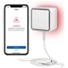 EVE Water Guard - Rilevatore intelligente di perdite d'acqua, cavo di 2 m, sirena da 100 dB, allarme di perdite d'acqua su iPhone, iPad, Apple Watch (Apple HomeKit), Bluetooth, Thread, Bianco