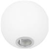 LABRIMP Paralume in Vetro Satinato per Lampada da Soffitto G9 15 Cm, Paralume Delicato e Leggero per Lampada a Sospensione, per Soggiorno e Camera da Letto, Copertura Luminosa Decorativa