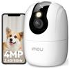 Imou 4MP Telecamera WiFi Interno con One-Touch Chiamata, Telecamera Interna