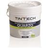 CFadda Tintech Quarzo Idropittura Acrilica per Esterni e Interni, Bianca Opaca, 4 Litri, Caminetti e Barbecue