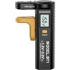Infinio BT1 - Tester digitale LCD per batteria da 1,0 a 9 V, compatto 116 x 66 mm, funzione test di carico