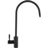 Bellerofonte Rubinetto 1 via nero per acqua depurata osmosi in acciao Inox