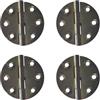 AERREGI SET CERNIERE PER PORTE/MOBILI ANTICHI - DIMENSIONI 40x40MM CP13 (4, OTTONE)