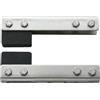 Rothenberger Elettrodo piatto per Rotherm 2000 con supporto 1 coppia