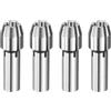 QUARKZMAN 4pz Mandrini per Trapano Colletto 3.2mm Lunghezza 18mm Mini Smerigliatrice Elettrica Sostituzione Rapida Utensile di Perforazione per Utensili Rotativi