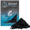 Greek Salt Flakes Fiocchi di Sale Marino Nero 200 g - Cristalli Piramidali Croccanti, Sale Gourmet da Finitura per Carne, Pesce, Verdure, Uova e Piatti Creativi, black