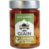 Nostre Montagne Prodotti Tipici Valle d' Castagne sciroppate al miele 300 g Valle d'Aosta