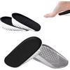 MagiSel Altezza Aumentando Tallone Solette, Talloniera in Silicone Aumentare, Inserti Invisibili per Sollevare le Scarpe, Confortevole Indietro Tacco Inserire, 2.5 CM Talloniera in Gel Soletta per Donna