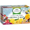 L'Angelica, Il Buono della Frutta, Collection Infusi di 3 Gusti, Mix di Tisane Fredde, Frutti Rossi, Zenzero Limone, Mango & Passion Fruit, Zero Calorie, 1 Confezione da 15 Filtri