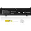 ASUNCELL 15.4V/90Wh C41N2013 Batteria del computer portatile per Asus TUF Gaming A15 FA507 A17 FA707 F15 FX507, ROG Zephyrus M16 GU603 G15 GA502 GA503, Asus ProArt StudioBook 16 OLED series