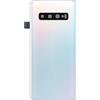 ELLENNE SCOCCA POSTERIORE TELAIO PER SAMSUNG S10 BACK COVER VETRO - BIANCO