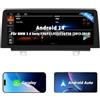 KUFUESGGERTA Autoradio Android 14 da 10,25 pollici per BMW Serie 3 F30/F31/F34 e Serie 4 F32/F33/F36 (2013-2016) Sistema NBT - CarPlay wireless, Android Auto, iDrive, 4G/Wi-Fi, GPS integrato, 4 GB + 64 GB
