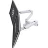 Ergotron - Braccio per doppio monitor LX, supporto da scrivania VESA - per due monitor fino a 27 pollice, 3,2-9,1kg ciascuno - Bianco (45-491-216)