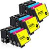 LeciRoba Cartucce 502XL - Inchiostro Multipack per Epson XP-5100, XP-5105, XP-5150, XP-5155, WF-2860, WF-2865, WF-2880, WF-2885