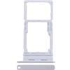 Generico Ricambio compatibile con Samsung Galaxy A16 5G SM-A166B A166 Try tray Vassoio alloggio porta scheda Card Sim 1 + SLOT SIM 2 o slitta per lettore Memoria Micro Sd (Silver)