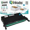 Inkadoo Toner per Samsung CLT-C5082L/ELS / C5082L ciano compatibile CLP-620 670 620 ND 670 N, ca. 4.000 pagine toner